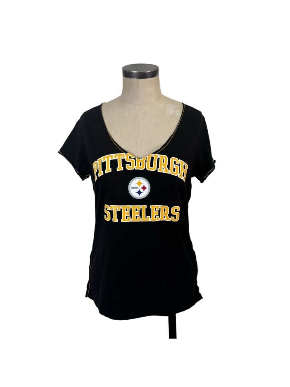 Vintage NFL Pittsburgh Steelers V Neck Shirt